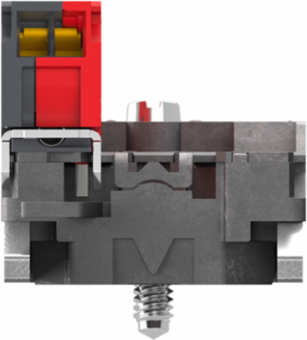 Harmony XB4 Single Contact Block, 1 NC, Metal, IP20, 0.049 kg