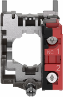 Harmony XB4 Complete Body Contact Assembly, 22mm, 1 NC, 3A, IP20