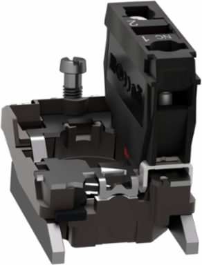 Harmony XB4 22mm Complete Body Contact Assembly with 1 NC Spring Clamp Terminal