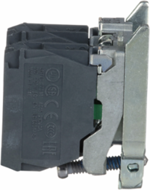 Harmony XB4 Metal Single Contact Block 2 NO, IP20, -40 to 70°C