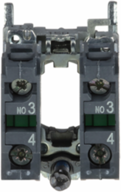 Harmony XB4 Metal Single Contact Block 2 NO, IP20, -40 to 70°C