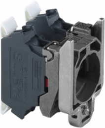 Harmony XB4 Single Contact Block, 2NO, Metal, 22mm, 62g