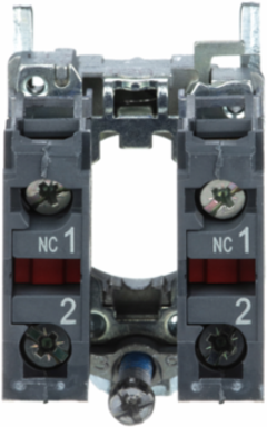 Harmony XB4 Single Contact Block, 2NC, Screw Clamp Terminal, IP20