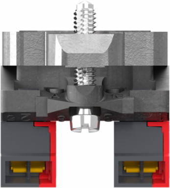Harmony XB4 Body Contact Assembly, Metal, 2NC, IP20, 0.054 kg
