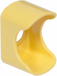 Harmony XB4 Narrow Flange Guard for 40mm Emergency Stop, Yellow, 0.042 kg
