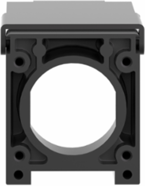Padlockable Flap for 22mm Push Button, Black, Harmony XB4/XB5