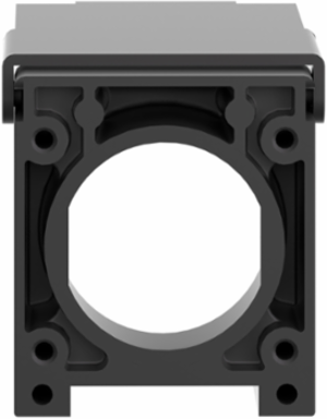 Padlockable Flap for 22mm Push Button, Black, Harmony XB4/XB5