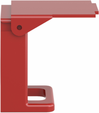 Harmony XB4 Padlockable Flap for 22mm Push Button, Red