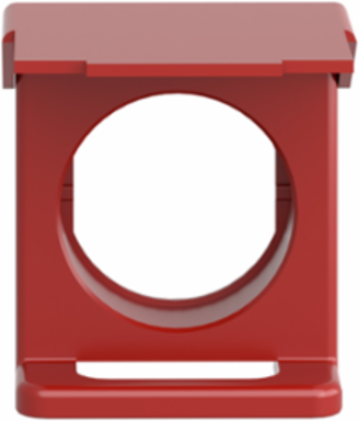 Harmony XB4 Padlockable Flap for 22mm Push Button, Red