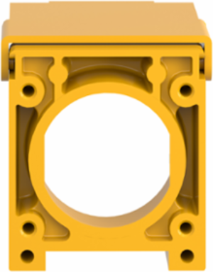 Harmony XB4 Padlockable Flap for 22mm Push Buttons, Yellow
