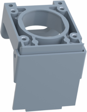 Harmony XB4 Padlockable Flap for 22mm Push Button, Blue