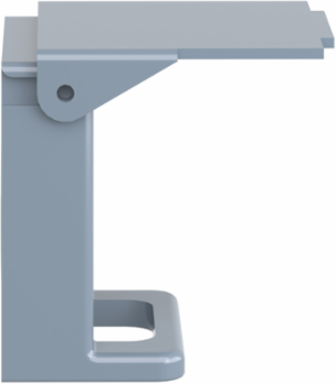 Harmony XB4 Padlockable Flap for 22mm Push Button, Blue