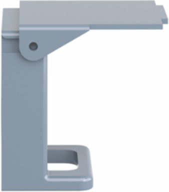 Harmony XB4 Padlockable Flap for 22mm Push Button, Blue