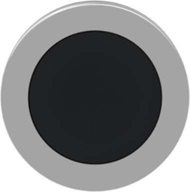 Harmony XB4 Flush Push Button Head 30mm Metal Black Spring Return