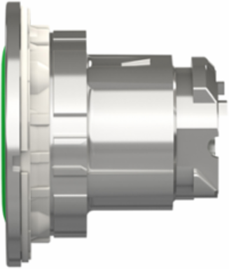 Harmony XB4 Metal Push Button Head, 30.5 mm, Spring Return, IP69 Rated