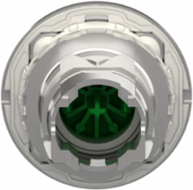 Harmony XB4 Metal Push Button Head, 30.5 mm, Spring Return, IP69 Rated