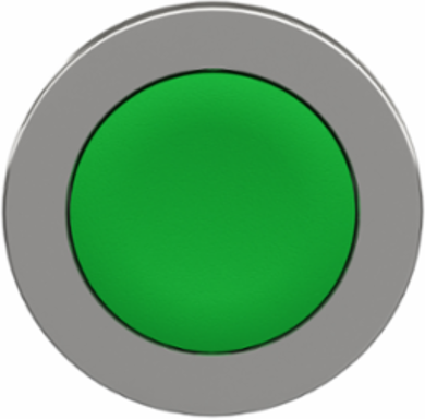 Harmony XB4 Metal Push Button Head, 30.5 mm, Spring Return, IP69 Rated