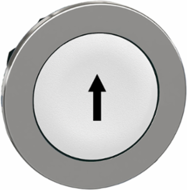Harmony XB4 Metal Push Button Head 30mm Spring Return Up Arrow