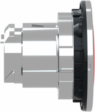 Harmony XB4 30mm Red Metal Flush Push Button Head, Spring Return, IP69 Protection