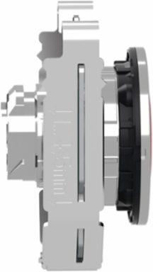 Harmony XB4 30mm Red Metal Flush Push Button Head, Spring Return, IP69 Protection