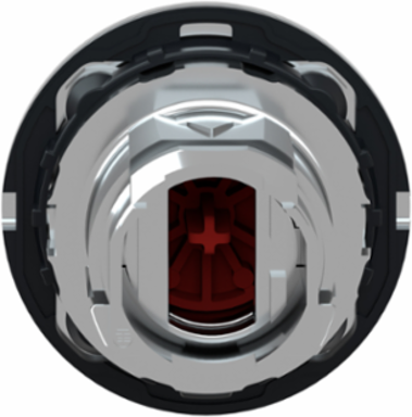 Harmony XB4 30mm Red Metal Flush Push Button Head, Spring Return, IP69 Protection