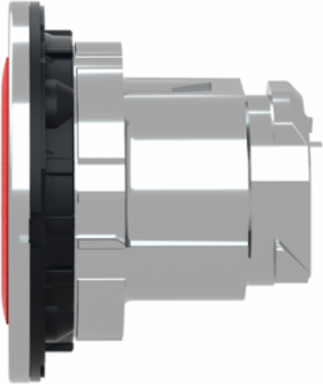 Harmony XB4 30mm Red Metal Flush Push Button Head, Spring Return, IP69 Protection
