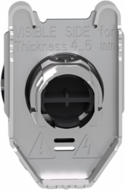 Harmony XB4 30.5mm Non-Illuminated Push Button Head, Red ARRET Marking