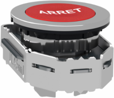 Harmony XB4 30.5mm Non-Illuminated Push Button Head, Red ARRET Marking