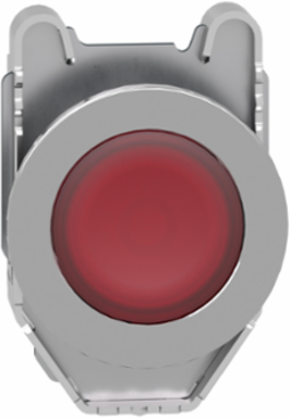 Harmony XB4 Illuminated Push Button Head, 30.5 mm, Red, IP69K, Metal