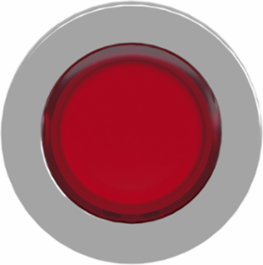 Harmony XB4 Illuminated Push Button Head, 30.5 mm, Red, IP69K, Metal