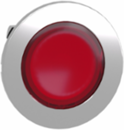 Harmony XB4 Illuminated Push Button Head, 30.5 mm, Red, IP69K, Metal
