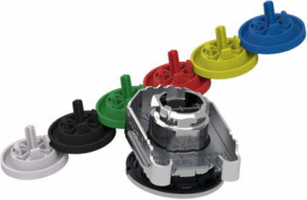Harmony XB4 30.5mm Metal Push Button Head, 6 Colours, IP69K
