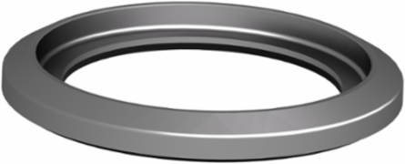 Harmony XB4 Metal Ring, 30mm NEMA for Flush Mounting, Grey