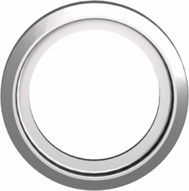 Harmony XB4 Metal Ring, 30mm NEMA for Flush Mounting, Grey