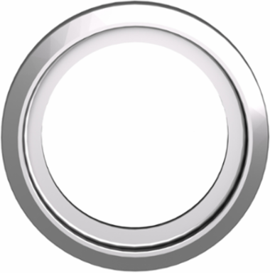 Harmony XB4 Metal Ring, 30mm NEMA for Flush Mounting, Grey