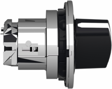 Harmony XB4 Flush Mounted Selector Switch Head, 30 mm, Metal, IP69 Rated