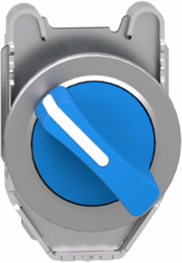 Harmony XB4 Selector Switch Head, 30 mm, Blue Handle, 2 Positions