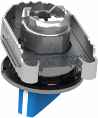 Harmony XB4 Selector Switch Head, 30 mm, Blue Handle, 2 Positions