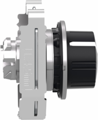 Harmony XB4 Selector Switch Head, 30mm, Black Knurled Knob, 2 Positions