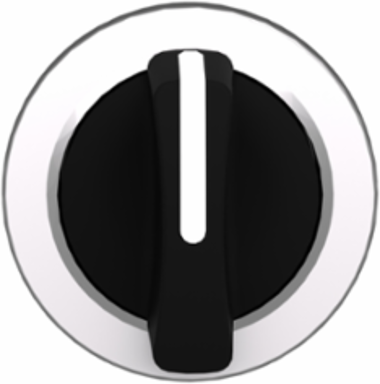 Harmony XB4 Selector Switch Head, 30.5mm, Black, 3 Positions, IP69