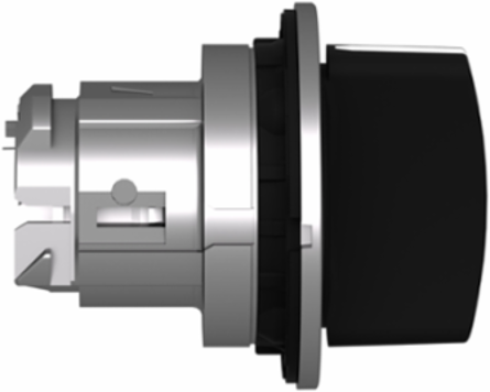 Harmony XB4 Selector Switch Head, 30.5mm, Black, 3 Positions, IP69