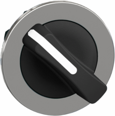 Harmony XB4 Flush Mounted Selector Switch Head, 30.5 mm, IP69, Vibration Resistant