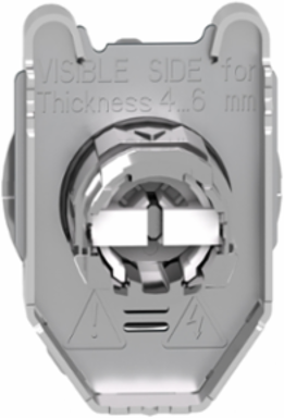 Harmony XB4 Key Selector Switch Head, 30.5 mm, Stay Put, 3 Positions