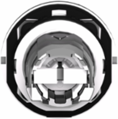 Harmony XB4 Key Selector Switch Head 30.5 mm, 2 Positions, IP69 Protection