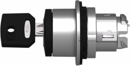 Harmony XB4 Key Selector Switch Head 30.5 mm, 2 Positions, IP69 Protection