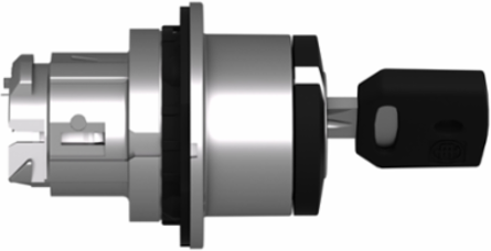 Harmony XB4 Key Selector Switch Head 30.5 mm, 2 Positions, IP69 Protection
