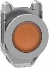 Harmony XB4 Illuminated Push Button Head, 30.5mm, Orange, IP69 Rated