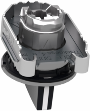 Harmony XB4 30.5mm Flush Mount Selector Switch Head, 3 Position Spring Return