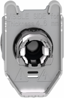 Harmony XB4 Illuminated Selector Switch Head, 30mm, Green, IP69