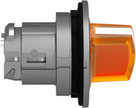 Harmony XB4 Illuminated Selector Switch Head 30.5mm Orange Handle
